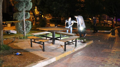 Parkta dehşet! Çocuğu bile vurdular