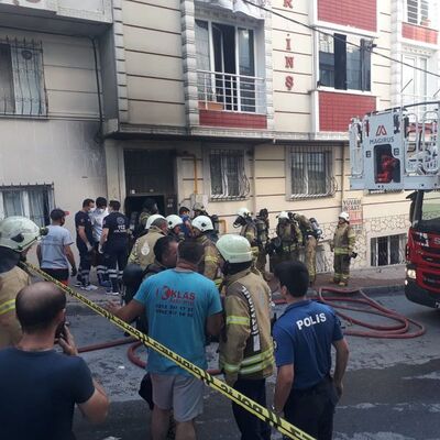 Feci yangın! Yine Esenyurt yine bodrum!