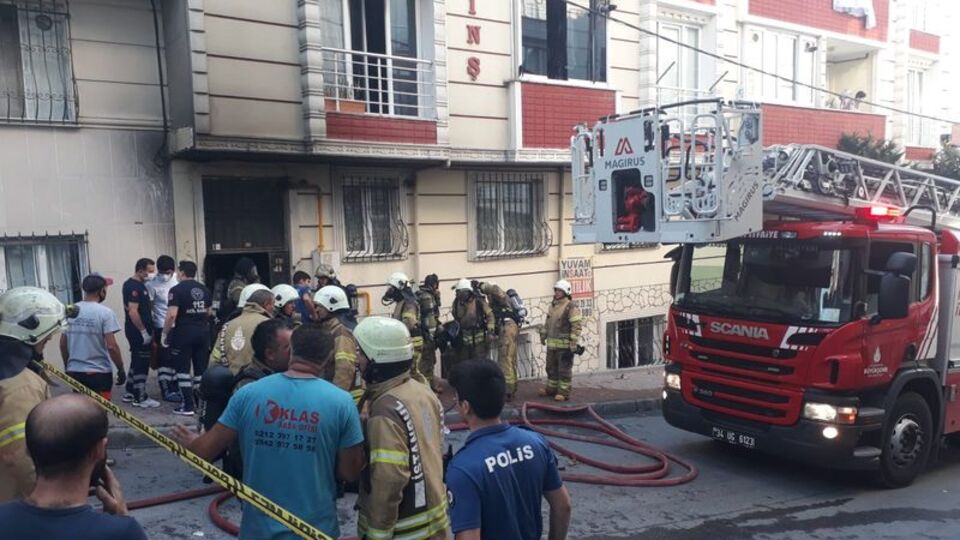 Feci yangın! Yine Esenyurt yine bodrum!