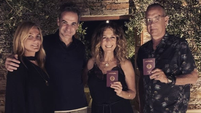 Tom Hanks ve eşi resmen Yunan vatandaşı