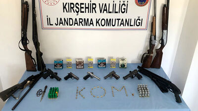 Silah ticareti operasyonu: 6 gözaltı