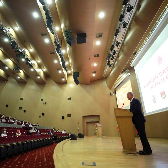 MSB'de bayramlaşma töreni