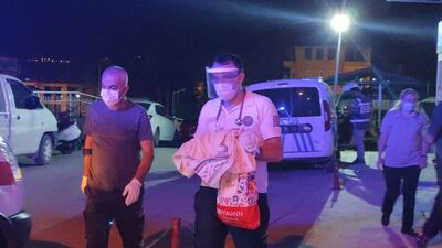 Kamyonet kasasında üç günlük bebek bulundu