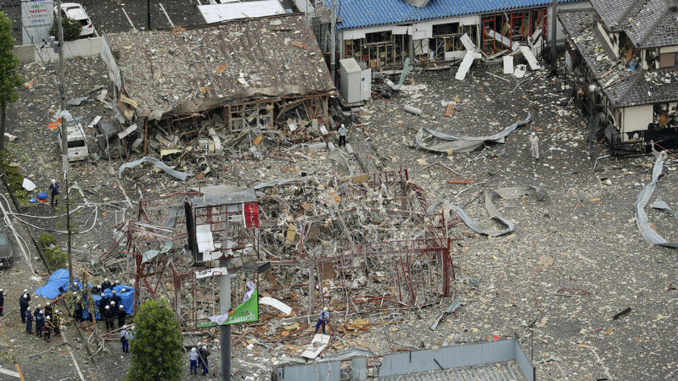 Japonya'da restoranda patlama! 1 ölü 17 yaralı