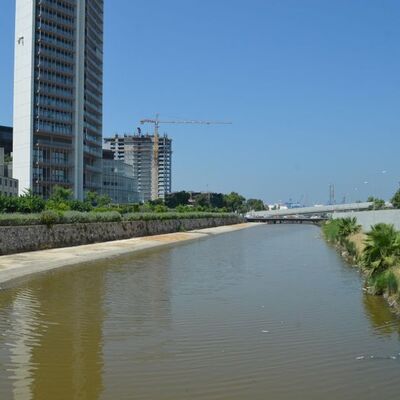 İzmir'in Manda Çayı alarm veriyor