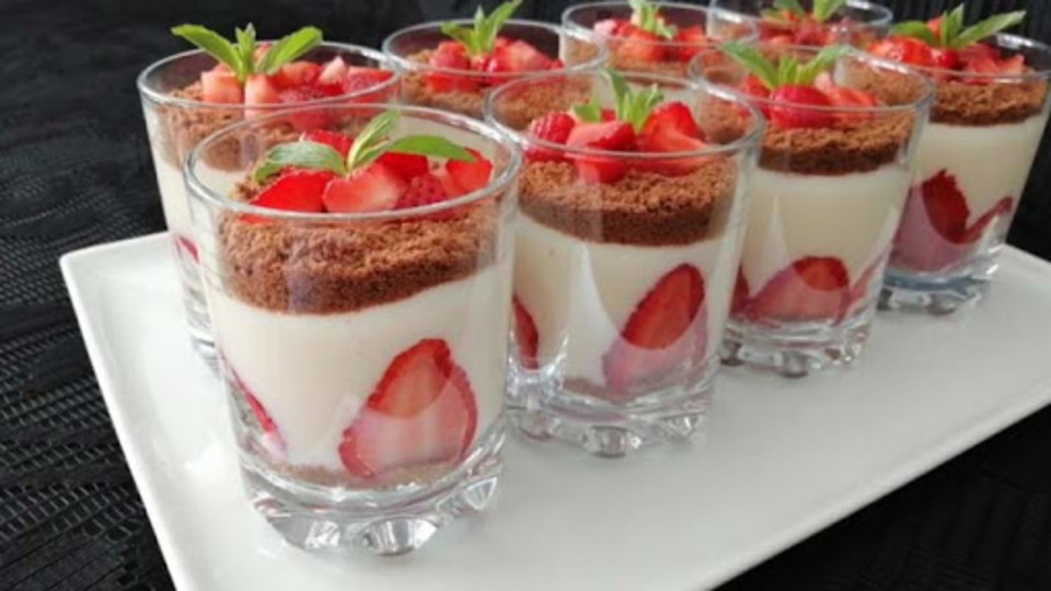 Bardakta tatlı tarifi