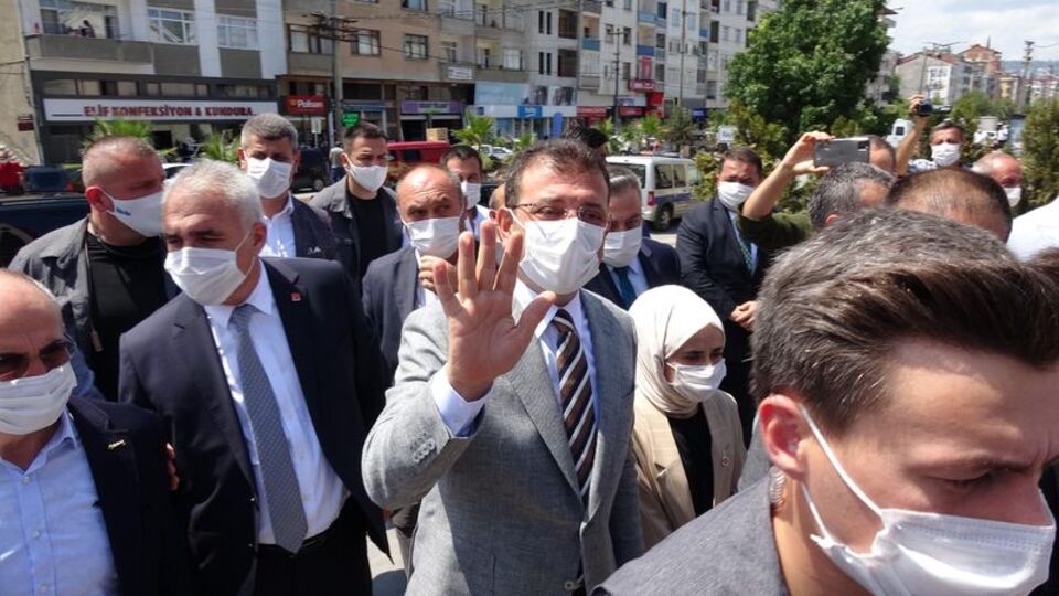 İmamoğlu, Kurban Bayramı'nı geçirmek üzere Trabzon'da