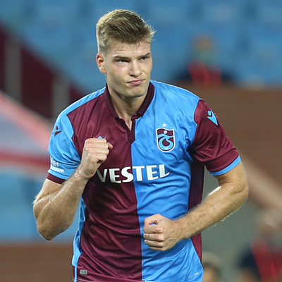 Alexander Sörloth sezona damga vurdu