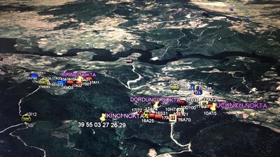 İHA'lar nokta verdi itfaiye müdahale etti