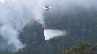 19 saat sonra kontrol altına alındı
