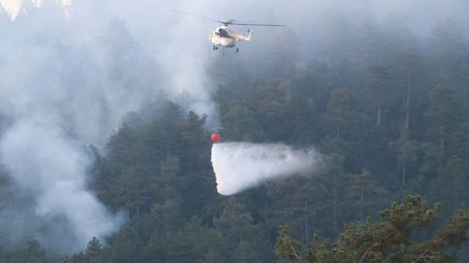 19 saat sonra kontrol altına alındı