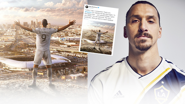Zlatan tarihe geçti!