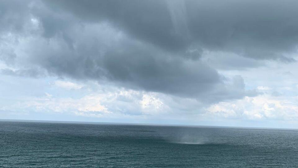 Rize'de korkutan hortum!