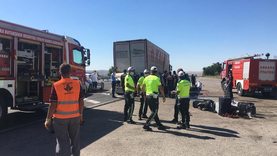 Konya-Ankara yolunda feci kaza: 5 ölü!