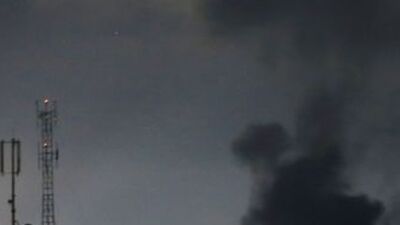 İsrail, Gazze'yi vurdu