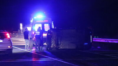 Bolu'da trafik kazası: 3 yaralı