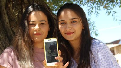 Yaşlı kadın gönülleri fethetti!