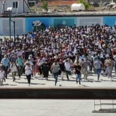 Kabataş İskelesi'nde inanılmaz görüntü!