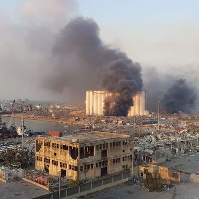 Beyrut'ta şiddetli patlama!