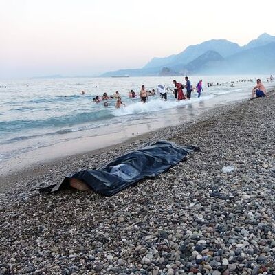 'Bu da bizim ayıbımız' dedi ve o anları kaydetti