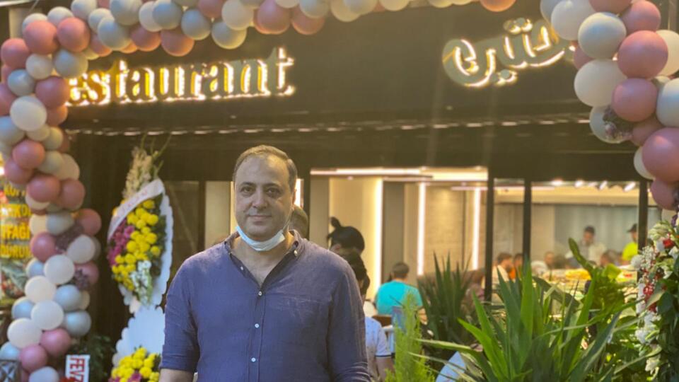 Suriyeli işadamı İstanbul'da restoran açtı