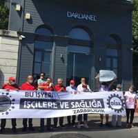 DİSK'ten Dardanel fabrikasındaki çalışma sistemine tepki