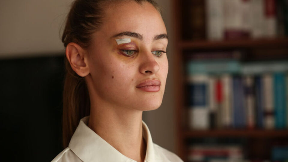 Çeşme'de darp edilen model ifade verdi