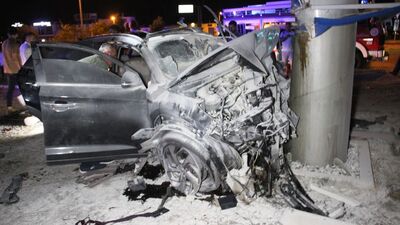 Bodrum'da korkunç kaza: 2 ölü, 3 yaralı