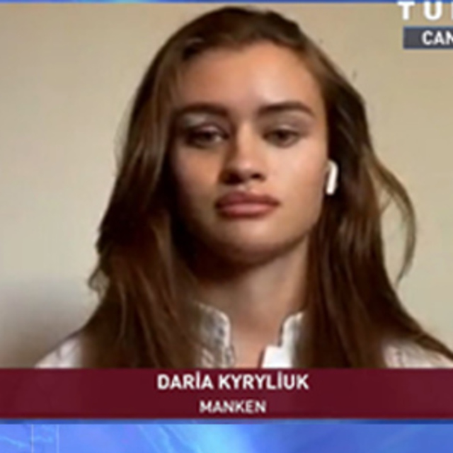 Ukraynalı model Habertürk'e konuştu!