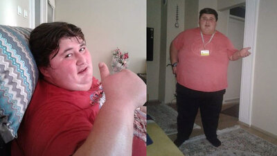 296 kiloydu evlenemiyordu... 6 ayda mucize dönüşüm