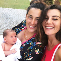 Gökçe bebek ziyaretinde