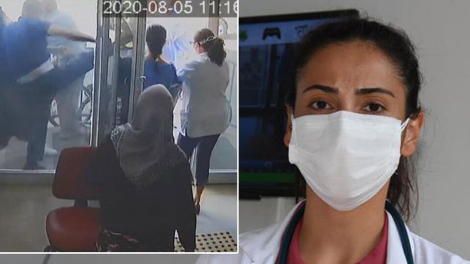 Öğretim görevlisinden doktora şiddet!