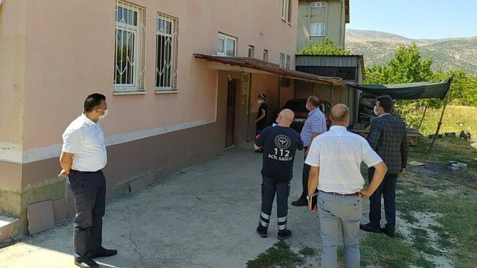 Adıyaman'da 26 ev karantinaya alındı