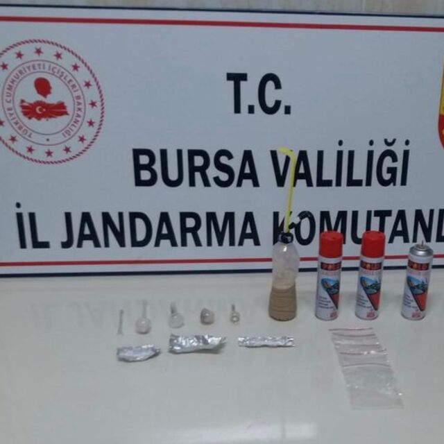 Bursa'da uyuşturucu operasyonu!