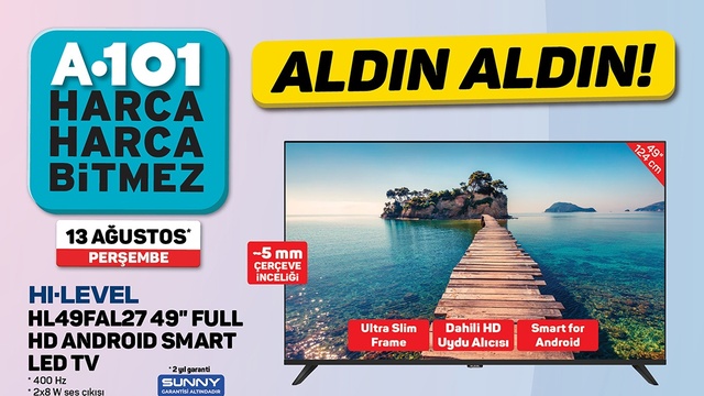 A101 BİM aktüel ürünleri