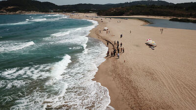 Ağva'da denize giren kişi kayboldu