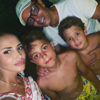 Eski eşler aynı karede