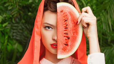 Yıpranmış ciltler için karpuz maske mucizesi