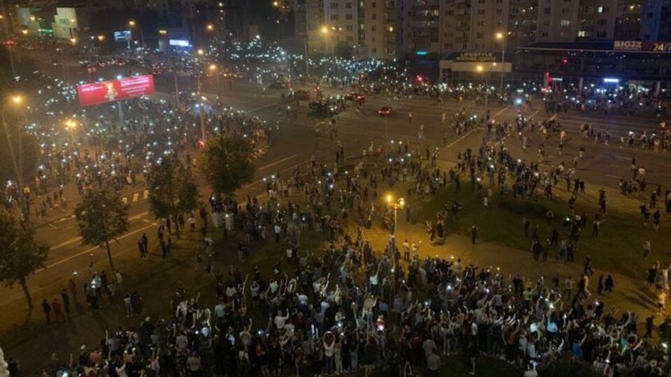 Belarus'ta seçim sonuçlarının ardından olaylar çıktı!