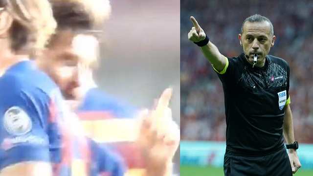 Messi'den Çakır'a tepki