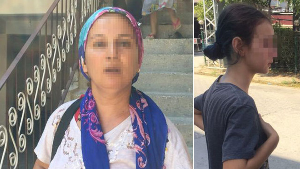 Babası öldürecekti! Annesini kurtardı!