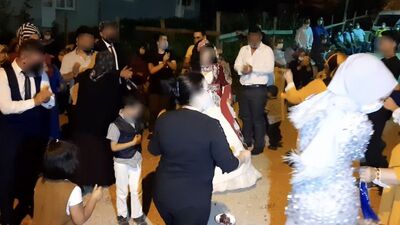 'Covid'li kaynana düğünde herkesi yaktı!