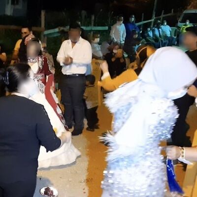 'Covid'li kaynana düğünde herkesi yaktı!
