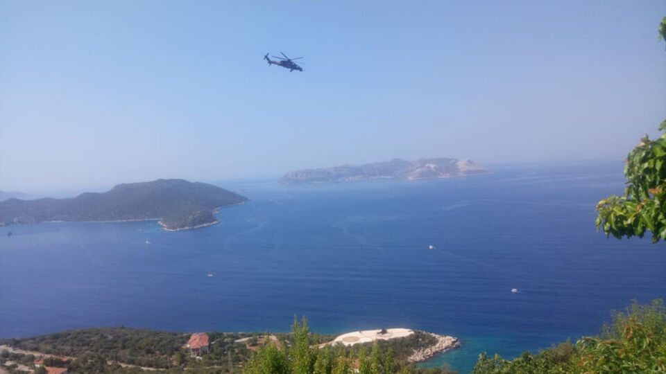 Türk ve Yunan hücümbotları Kaş açıklarında karşı karşıya!