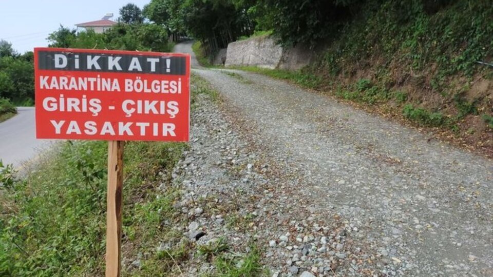 Karabük'te yeni koronavirüs karantinası