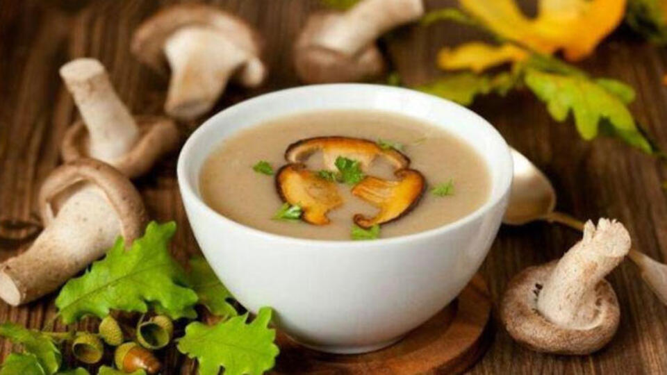 Mantar çorbası tarifi ve yapılışı
