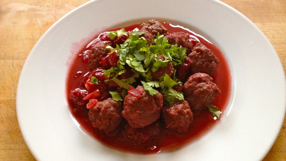 Vişneli köfte tarifi