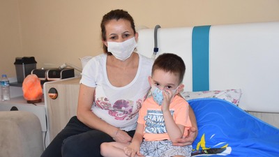SMA hastası Doruk, salgın nedeniyle ilacını kullanamıyor
