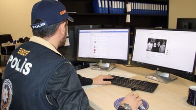 Sosyal medyada 14 bin hesap mercek altında