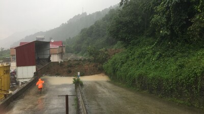 Trabzon'da korkutan görüntüler!